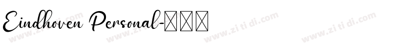 Eindhoven Personal字体转换 Eindhoven Personal字体转换
